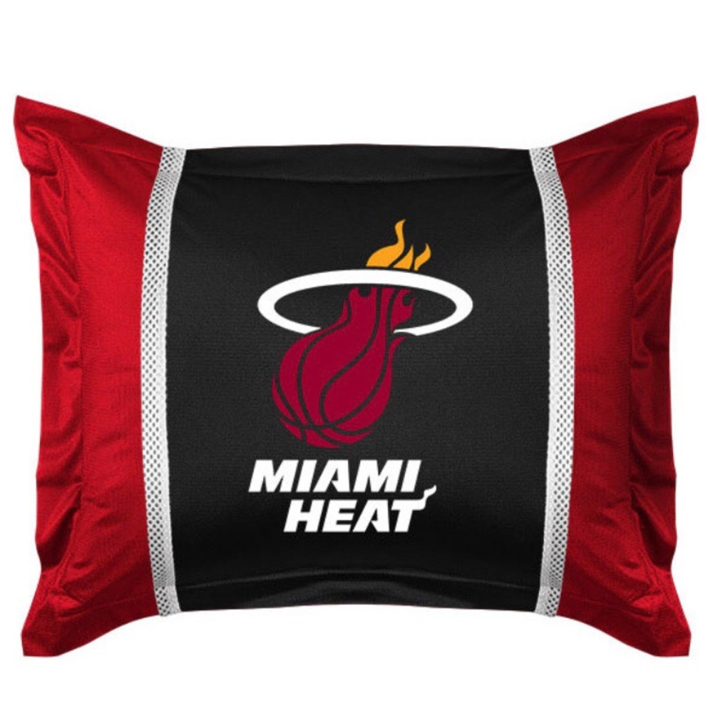 NBA Miami Heat Pillow Sham, Sports Coverage